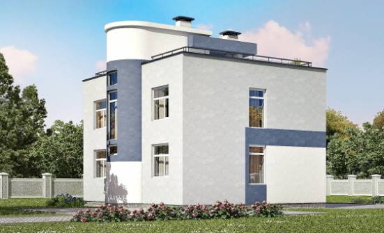 180-005-П Проект двухэтажного дома, классический дом из поризованных блоков Петропавловск-Камчатский | Проекты домов от House Expert