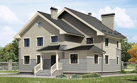 300-004-П Проект двухэтажного дома, уютный коттедж из арболита Петропавловск-Камчатский | Проекты домов от House Expert