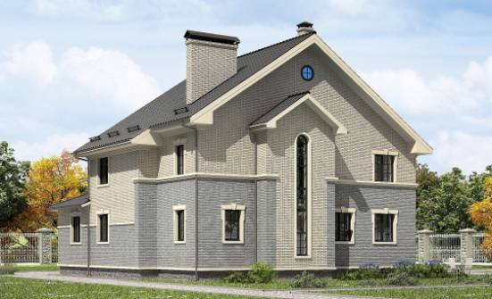 300-004-П Проект двухэтажного дома, уютный коттедж из арболита Петропавловск-Камчатский | Проекты домов от House Expert