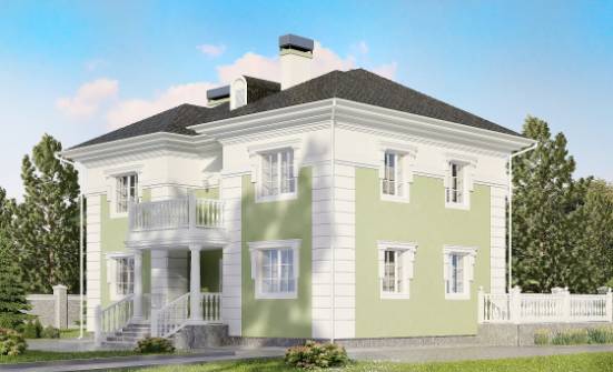 155-005-П Проект двухэтажного дома, бюджетный коттедж из керамзитобетонных блоков Петропавловск-Камчатский | Проекты домов от House Expert