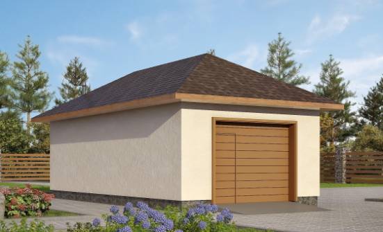 040-001-П Проект гаража из пеноблока Петропавловск-Камчатский | Проекты домов от House Expert