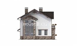 200-005-П Проект двухэтажного дома, гараж, красивый дом из блока Петропавловск-Камчатский, House Expert