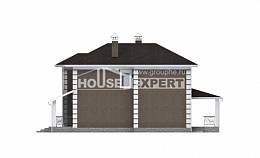 185-002-П Проект двухэтажного дома, доступный дом из блока Петропавловск-Камчатский, House Expert