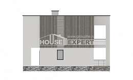 150-017-П Проект двухэтажного дома, красивый домик из пеноблока Петропавловск-Камчатский, House Expert